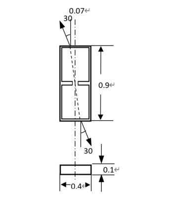 Janhoo 1550nm G=25dB SOA Ημιαγωγός Οπτικός ενισχυτής Chip COC υψηλό κέρδος G=25dB 250mA