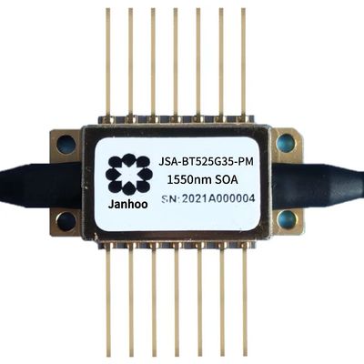 Janhoo 1550nm G35 Διατήρηση της πόλωσης SOA Πεταλούδα SOA Ημιαγωγός Οπτικός ενισχυτής